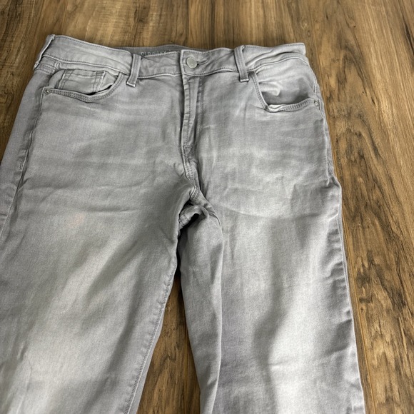 Old Navy Women's Jeans‎ Size 10 Regular Rockstar Mid Rise Gray - Picture 4 of 11